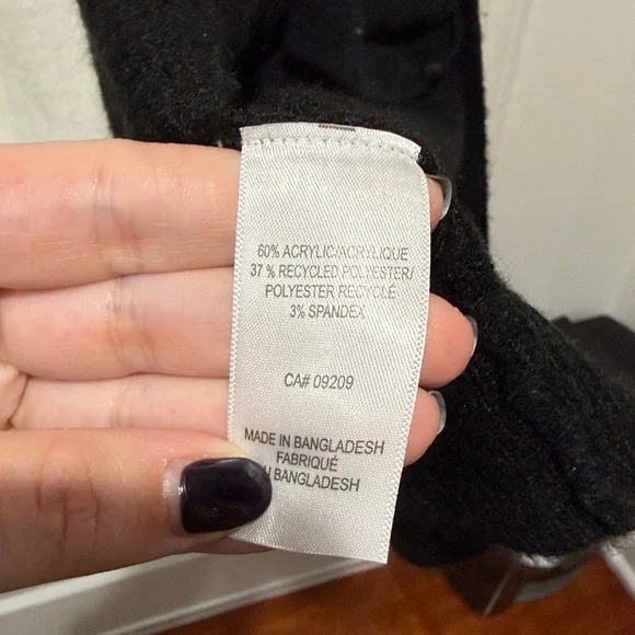 Color Block Open Front Cardigan - Picture 4 of 4